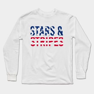 USA Stars & Stripes Long Sleeve T-Shirt